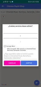 Rapid Shop Clientes screenshot 1