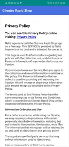 Rapid Shop Clientes screenshot 3