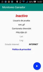 Ganador Tracking screenshot 2