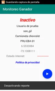 Ganador Tracking screenshot 3