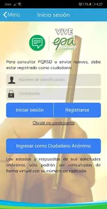 Vive EPA screenshot 2