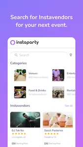 Instaparty: Instaplanner screenshot 0