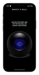Magic 8 Ball: Answer to all yo screenshot 0