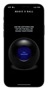 Magic 8 Ball: Answer to all yo screenshot 1
