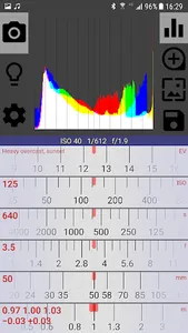 Photo Friend exposure & meter screenshot 2