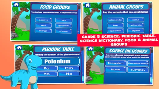 5th Grade Educational Games screenshot 1