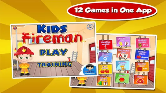 Kids Fire Truck Fun Games screenshot 5