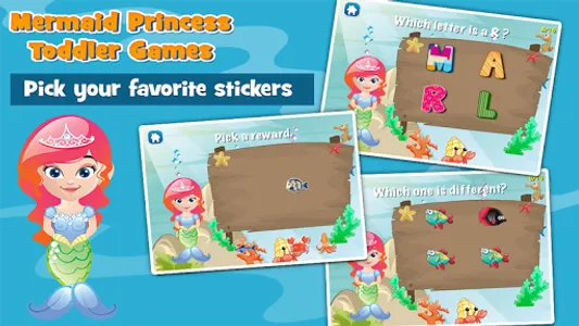 Mermaid Princess Toddler Games screenshot 11