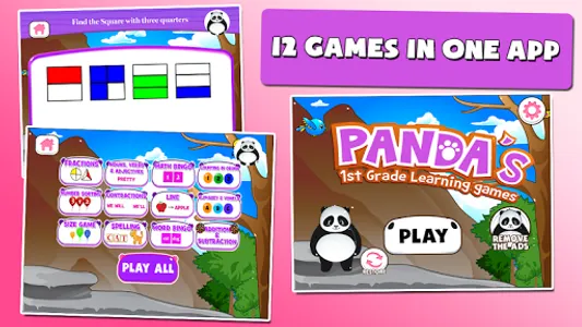 Panda 1st-Grade Learning Games screenshot 10