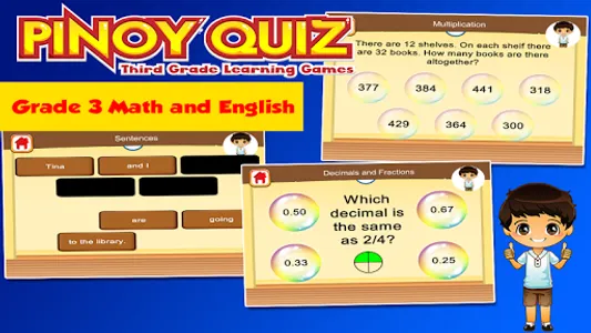 Pinoy 3rd Grade Learning Games screenshot 1