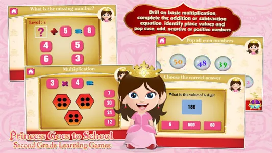 Princess Second Grade Games screenshot 11