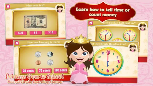 Princess Second Grade Games screenshot 12