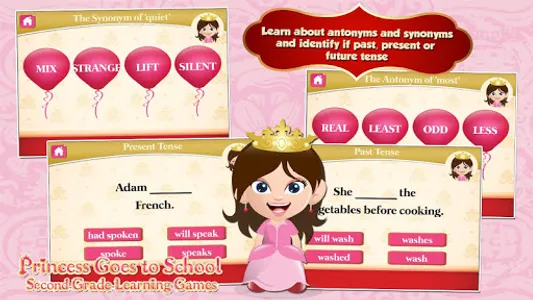 Princess Second Grade Games screenshot 14