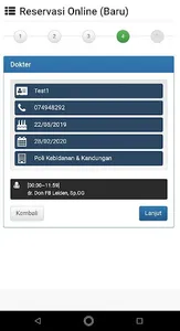 GHIS Reservasi Online - RSS (T screenshot 4