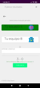 Golky Árbitro screenshot 2