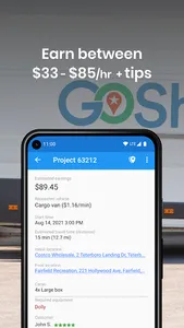 GoShare Driver - Delivery Pros screenshot 2