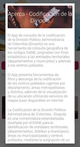 Divipola móvil screenshot 2