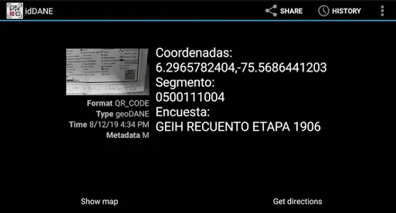 IdDANE screenshot 1