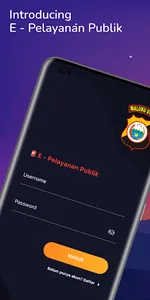 E - Pelayanan Publik Polda Mal screenshot 0