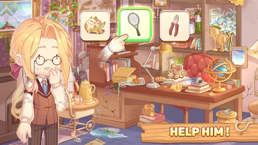 Kawaii Mansion: Hidden Objects screenshot 1