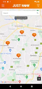 JustNow Food screenshot 1