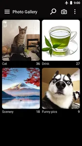 Photo gallery app screenshot 1