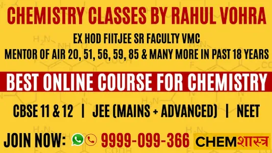 CHEMISTRY BY RAHUL VOHRA(CRV) screenshot 1