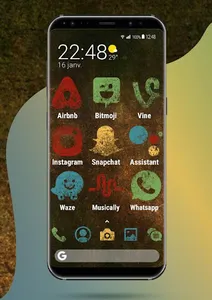 Apolo Vintage - Theme, Icon pa screenshot 1