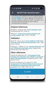 McGill Pain Questionnaire MPQ screenshot 4