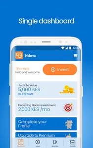 Ndovu: Invest & grow wealth screenshot 1