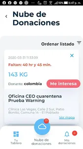 Eatcloud - Beneficiarios screenshot 1