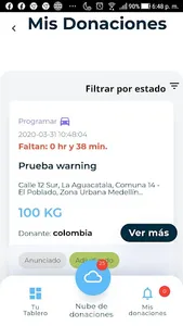 Eatcloud - Beneficiarios screenshot 2
