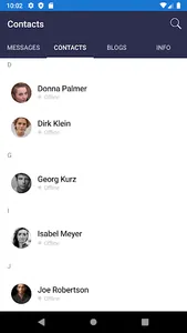 PROOM Messenger screenshot 1