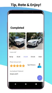 Qweex: On-Demand Mobile Car Wa screenshot 4