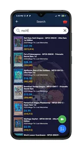 Yugiprices screenshot 3