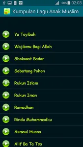 Kumpulan Lagu Anak Muslim screenshot 1