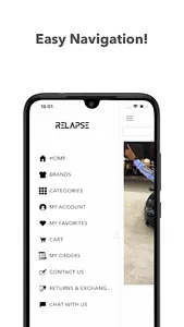 Relapse Clothing Stores screenshot 3