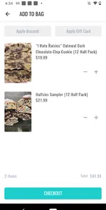 Halfsies Cookie Company LLC screenshot 3