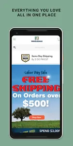 MJWholesale.com screenshot 1