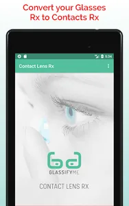 Contact Lens Calculator screenshot 3