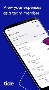 Tide Expenses App Members Only screenshot 0