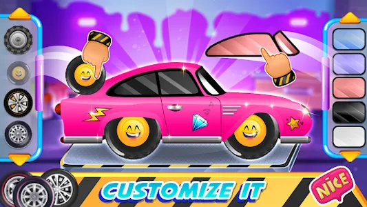 Car & Truck Kids Games Garage screenshot 21