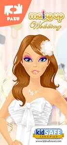 Makeup Girls Wedding Dress up screenshot 0