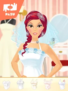 Makeup Girls Wedding Dress up screenshot 15