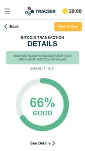 Traceer - check Bitcoins screenshot 5