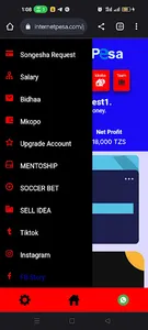 Internet pesa screenshot 2