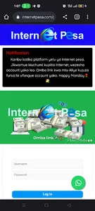 Internet pesa screenshot 3