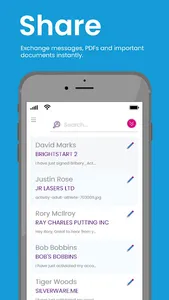 accSEND screenshot 1