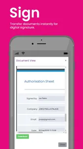 accSEND screenshot 2