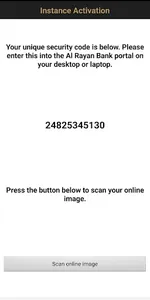 Al Rayan Bank UK Authenticator screenshot 1